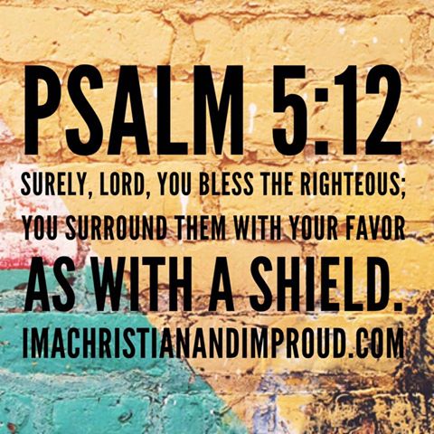 FAVOUR – PSALM 5:12